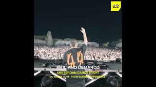 ADE  Emiliano Demarco  October 19th  Train Sunset Experience [upl. by Aneehta]