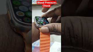 Smartwatch Se Blood Pressure Check shortsfeed [upl. by Petula811]