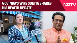 Govinda Accident News  Govindas Wife Sunita Shares Health Update quotHe Will Start Dancing Againquot [upl. by Naloj833]