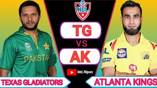 Texas Gladiators vs Atlanta KingsNational Cricket League 2024 live [upl. by Aicnilav55]