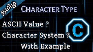 6Character Data Type in Tamil  Tamil Pro Techniques [upl. by Icam]