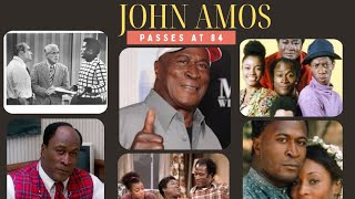 TV Legend John Amos Star of Good Times and Roots Passes Away at 84  Roots amp Mary Tyler Moore [upl. by Aetnuahs560]