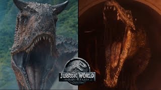 Carnotaurus vs Baryonyx Fight Sequence  Jurassic World Fallen Kingdom [upl. by Tamarah]