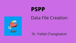 PSPP Data file creation [upl. by Einnil]