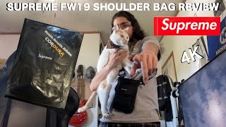 Supreme FW19 Shoulder Bag Review [upl. by Stoughton]