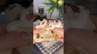 Cinnamon Rolls ✨🤍 cinnamoroll cinnamon recipe cooking cookingvideo cinnabon kitchen [upl. by Ritter]