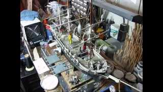 Restoring a Vintage Model Whaling Ship  Alice Mandell of New Bedford [upl. by Simonetta]