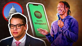 Spotify Wrapped George Santos Expelled  Arlington Drafthouse  Josh Johnson  Standup Comedy [upl. by Isnam]