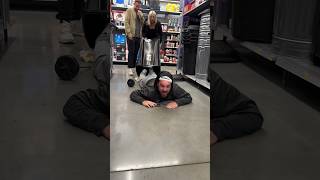 Walmart trash can fart prank😂 [upl. by Ativak]