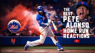 Mets vs Brewers Game 3  Best Pete Alonso HR Reactions [upl. by Radborne]