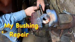 My Smith Spreader Bushing Repair  Engels Coach Shop [upl. by Hayikaz]