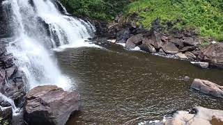 Blackwater Falls State Park nature usa like waterfall me travel [upl. by Peednus]