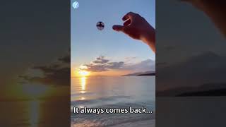 Corzzels Flying Ball Boomerang Flyorb Magic Balls Fly Nova Orb Flying Spinner Fidget Toys [upl. by Anemolif]