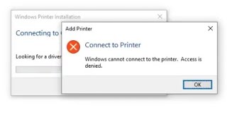 Windows cannot connect to the printer Access is denied [upl. by Tadeo399]