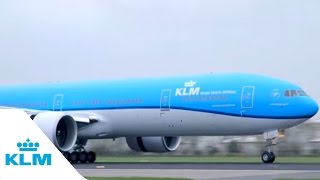 KLMs newest Boeing 777300 [upl. by Spieler]