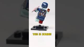 LEGO Zombie Captain America legomarvel [upl. by Enelehs]