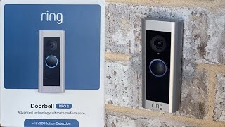 Ring Video Doorbell Pro 2  Unboxing Setup and Install [upl. by Jaddo]