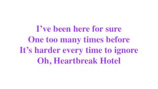 Yohio  Heartbreak Hotel lyrics [upl. by Frisse]