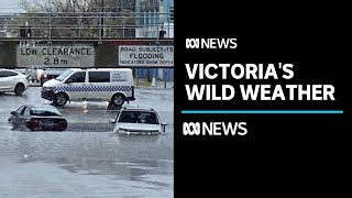 Flash flooding across Victoria as wild weather strikes  ABC News [upl. by Wu]