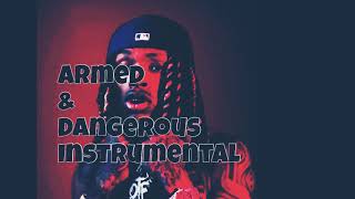 King Von  Armed amp Dangerous  BEST INSTRUMENTAL [upl. by Singer]