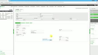 Part 1 CRM creating a lead [upl. by Cown]