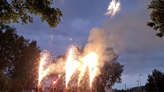 Jugendweihe Feuerwerk Chemnitz Schönau [upl. by Gnok]