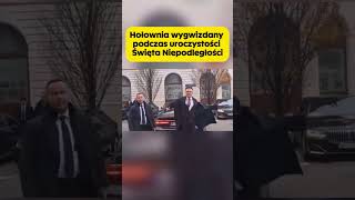 Hołownia wygwizdany podczas uroczystości Święta Niepodległości [upl. by Namyw]