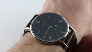 NomosGlashutte Ludwig Automatik Datum 272 Luxury Watch Review [upl. by Dimo]