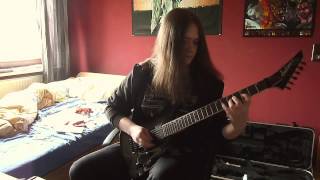 Megadeth  Hangar 18 Guitar Cover with all Solos [upl. by Nanfa453]