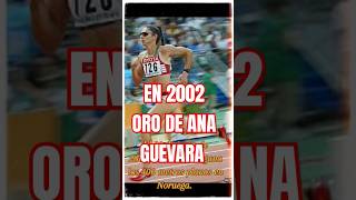 ANA GUEVARA GANA MEDALLA DE ORO EN OSLO NORUEGA  2002 bananasplittv [upl. by Eveam]