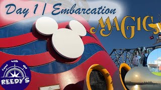 Day 1 Embarkation Day Disney Magic Cruise Ship Feb 21 2024 [upl. by Sidnak]