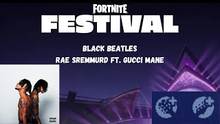 Fortnite Festival  Black Beatles  Rae Sremmurd ft Gucci Mane  Pro Lead amp Bass  FLAWLESS [upl. by Manda423]