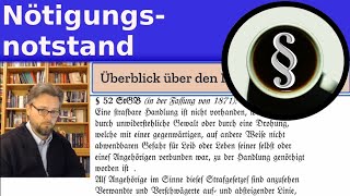 Überblick Nötigungsnotstand [upl. by Reiche]