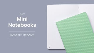 Quick Flip Through of the Mini Notebooks  2025 Sprouted Planner [upl. by Ettore456]