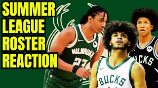 Milwaukee Bucks Summer League roster breakdown  reaction and players to watch [upl. by Filmore]