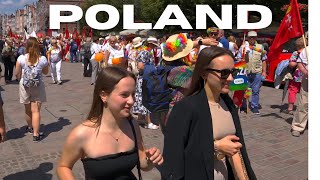 Magnificent Medieval City of EUROPE  Gdańsk Poland • 4K HDR Walking Tour [upl. by Edik933]