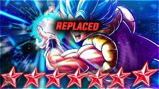 After A LONG Year ULTRA GOGETA BLUE Has Been REPLACED SHOWCASE Dragon Ball Legends [upl. by Yrocaj]