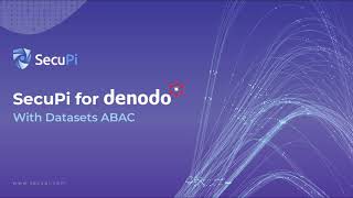 SecuPi for Denodo with Datasets ABAC [upl. by Foster]