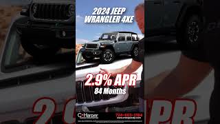 Unleash the Wild 2024 Jeep Wrangler 4XE Hybrid  C Harper CDJR Connellsville [upl. by Drapehs]