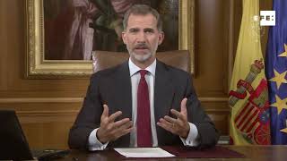 Discurso Felipe VI [upl. by Mellisent134]