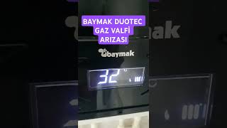 Baymak Duotec Kombi Gazvalfi Arızası TGSTEKNİK ERYAMAN KOMBİ servisi [upl. by Kaehpos]