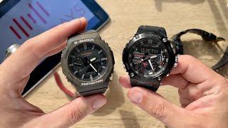 Идеальные часы для армии охоты и рыбалки  Обзор наручных часов Casio GShock GA2100FR4ADR [upl. by Romalda]