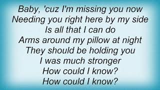 Sanchez  Im Missing You Lyrics [upl. by Irb633]