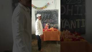 Principal sir ne ghandhi jayanti par sir ne mala penah rahe hai [upl. by Aihsatsan413]