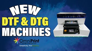 Brand New OEM DTF Printer and DTG Printer From Omni Print [upl. by Rimisac]