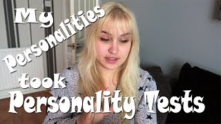 My Personalities took a Personality Test  Part 1  The Discussion [upl. by Seluj73]