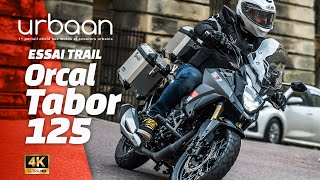 Essai Orcal Tabor 125  moto trail  2024  urbaanews [upl. by Callean]