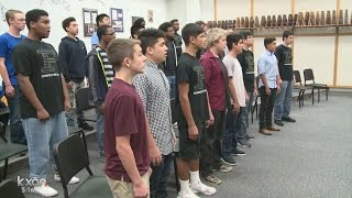 Pflugerville High School choir on what Veterans Day means to them [upl. by Laughton654]