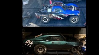 Traxxas Nitro slash converted to nitro drag slash traxxas [upl. by Tolmann85]