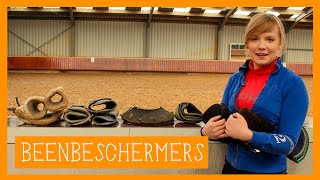 Beenbeschermers  PaardenpraatTV [upl. by Rockel940]